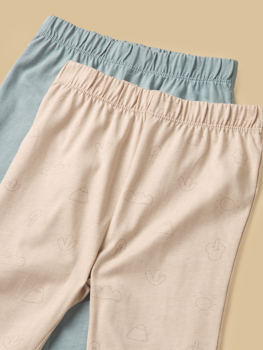 Pack of 2 - Printed Pyjama Set