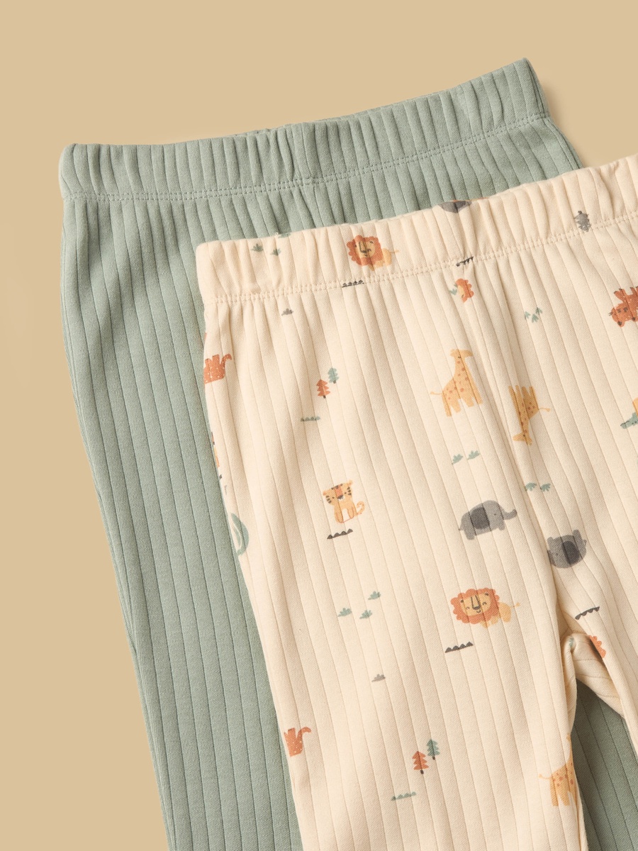 Pack of 2 - Safari Print Pyjama Set