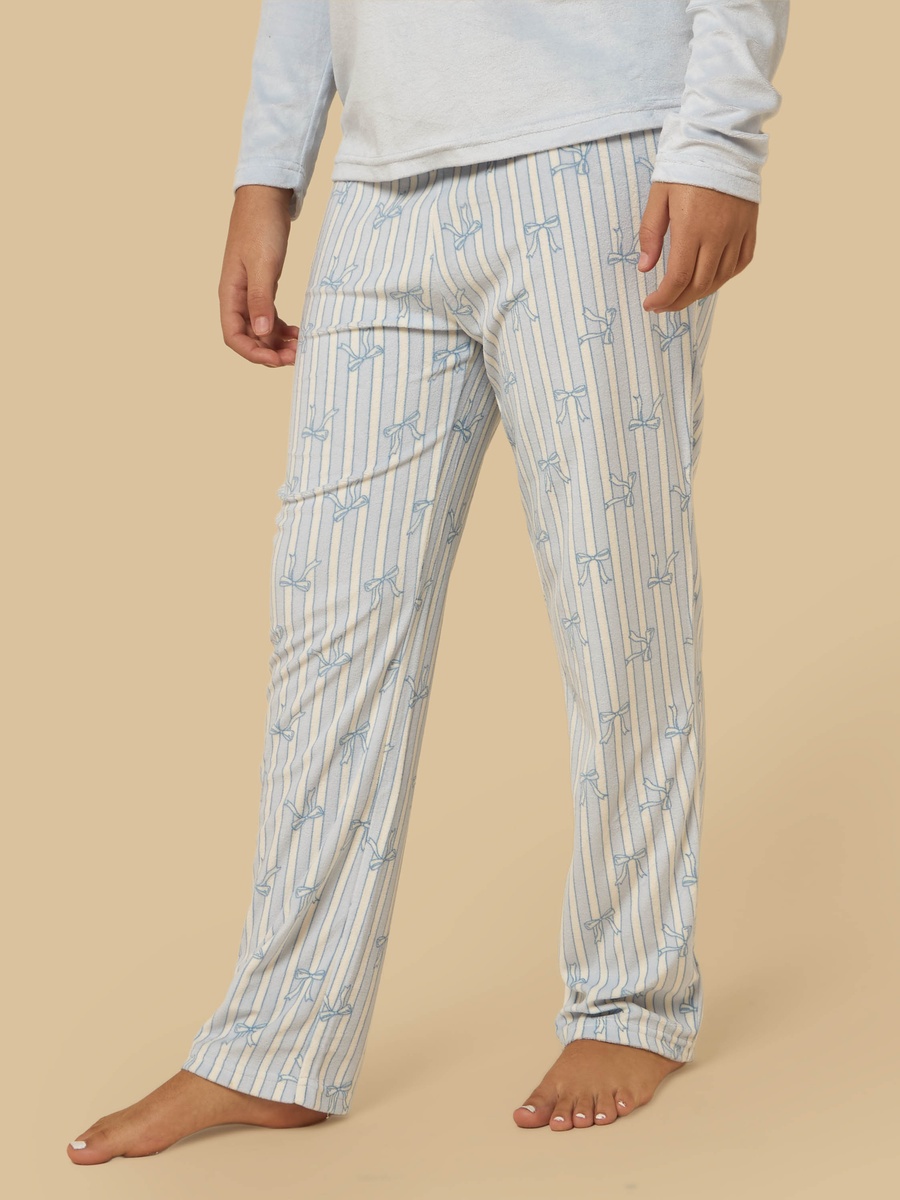 Bow Print Pyjama Set