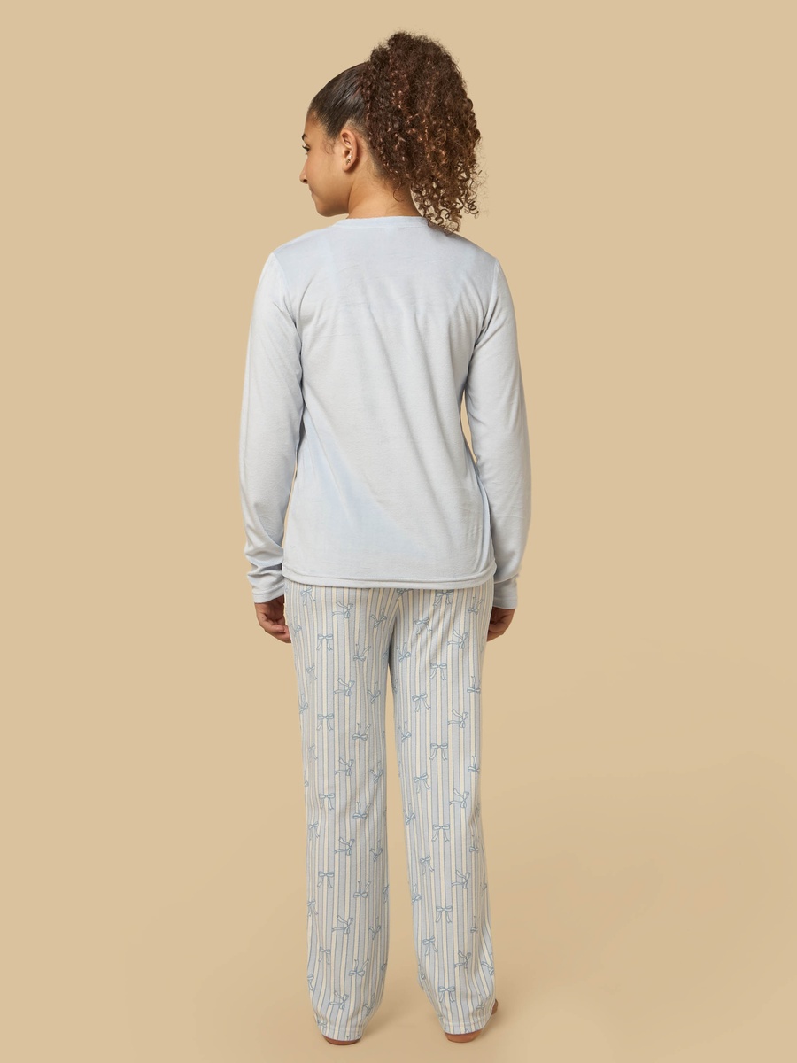 Bow Print Pyjama Set