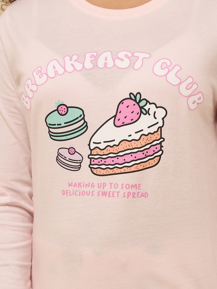 Dessert Print Pyjama Set