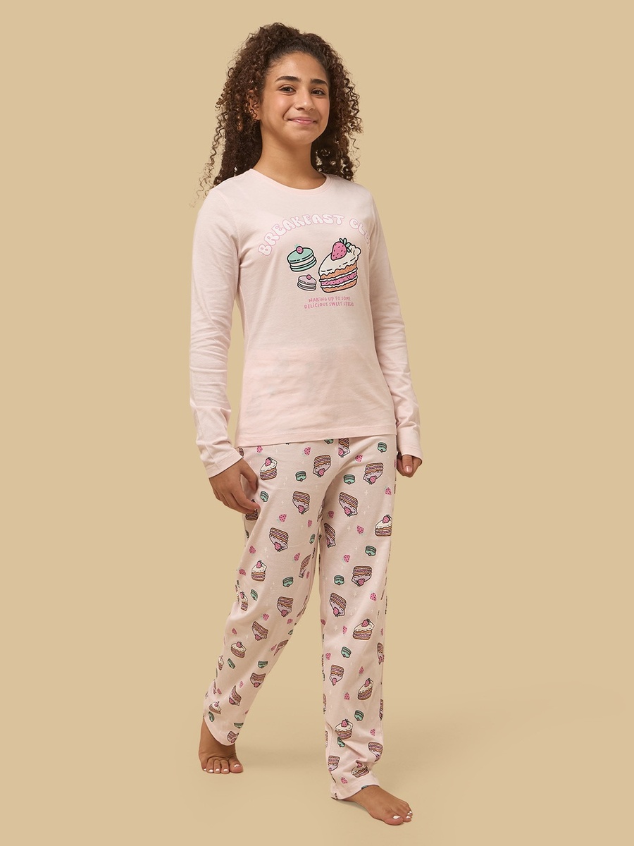 Dessert Print Pyjama Set
