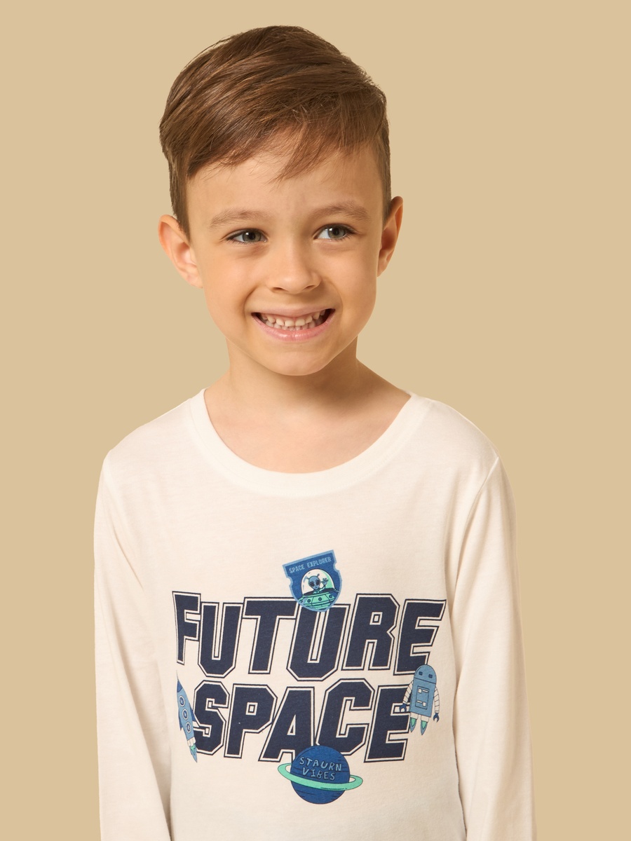 Space Print Pyjama Set
