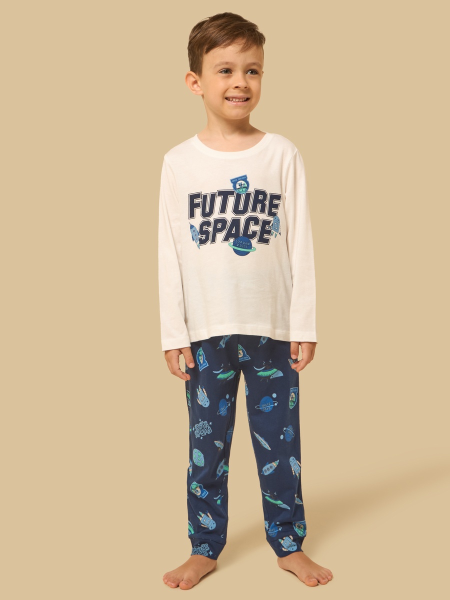 Space Print Pyjama Set
