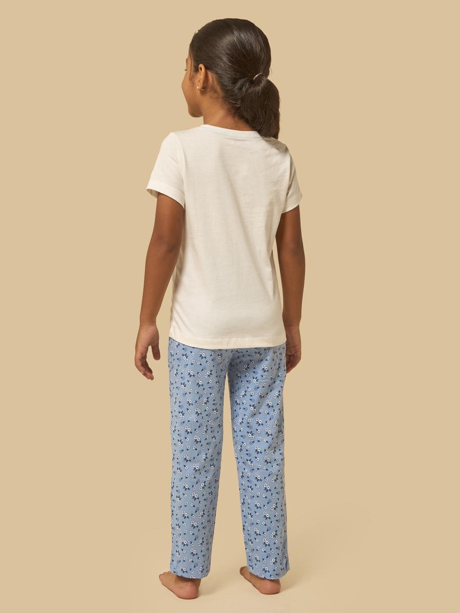 Floral Print Cotton Pyjama Set