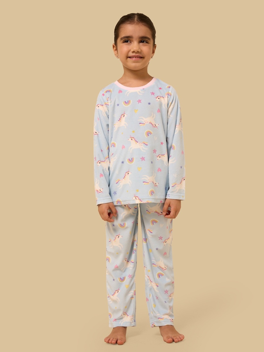 Unicorn Print Pyjama Set
