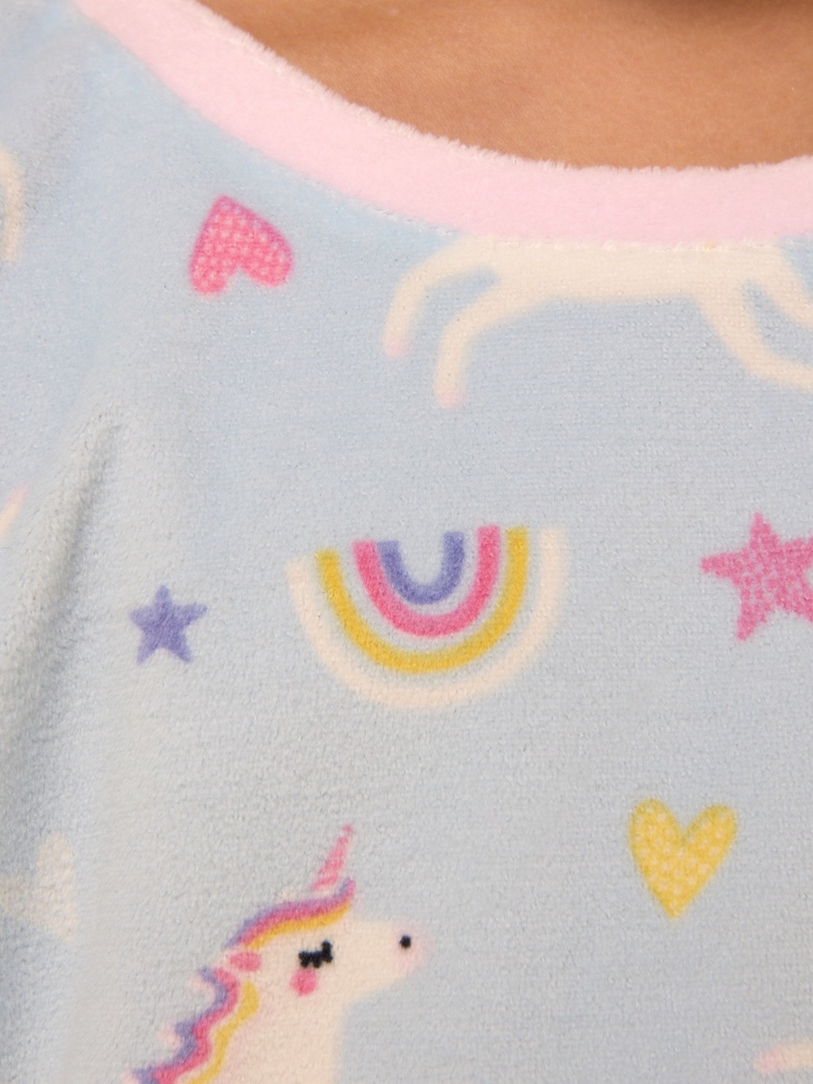 Unicorn Print Pyjama Set