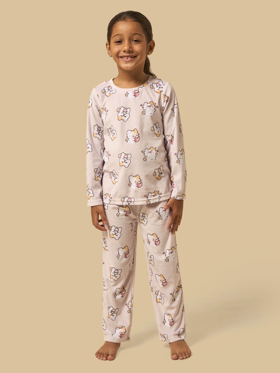 طقم بيجاما بطبعات