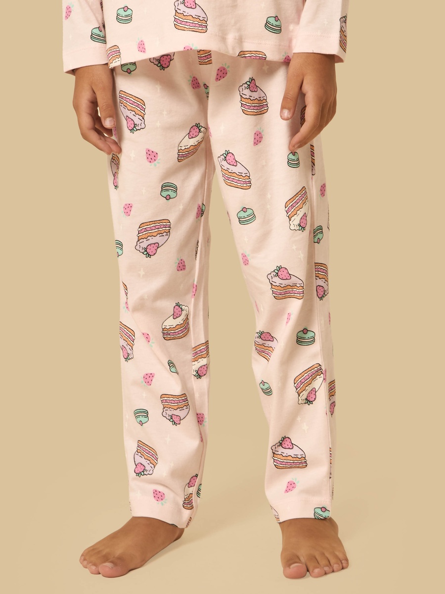 Cake Print Pyjama Set