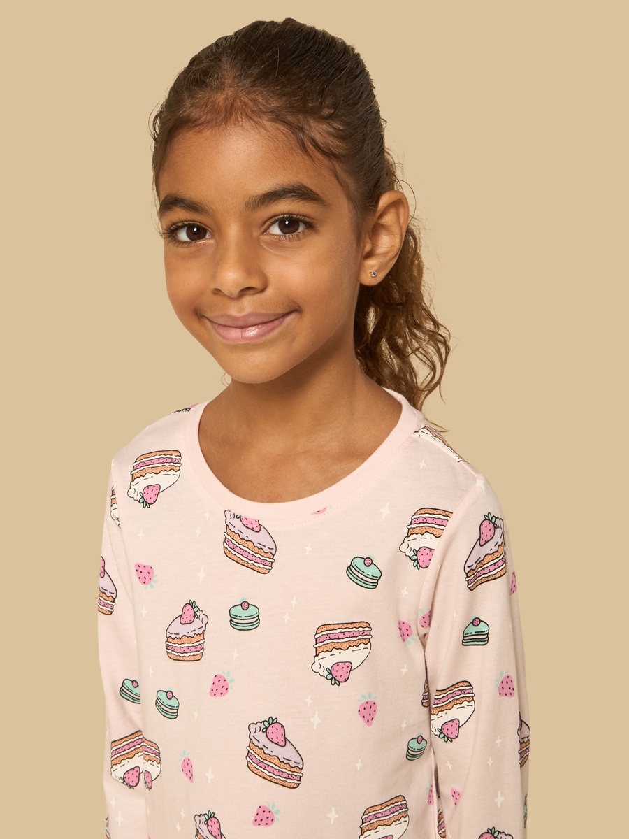 Cake Print Pyjama Set