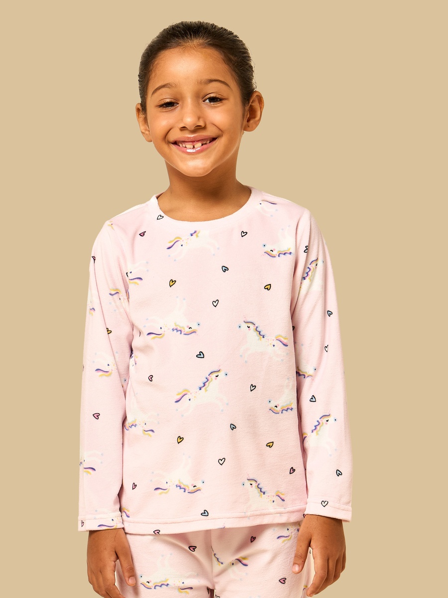 Unicorn Print Pyjama Set