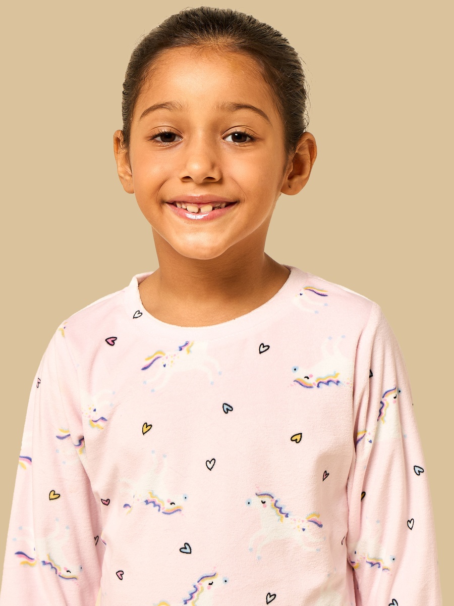 Unicorn Print Pyjama Set