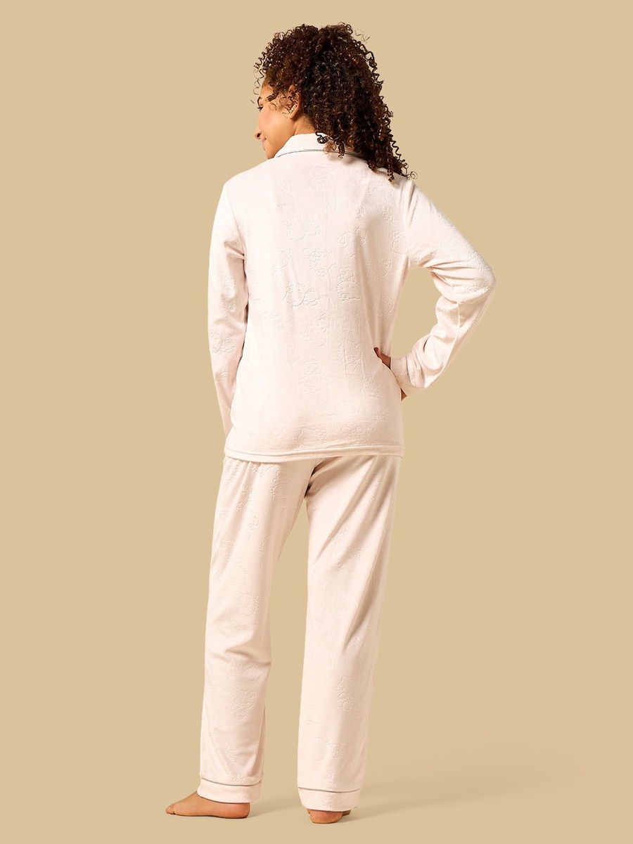 Hello Kitty Embossed Pyjama Set
