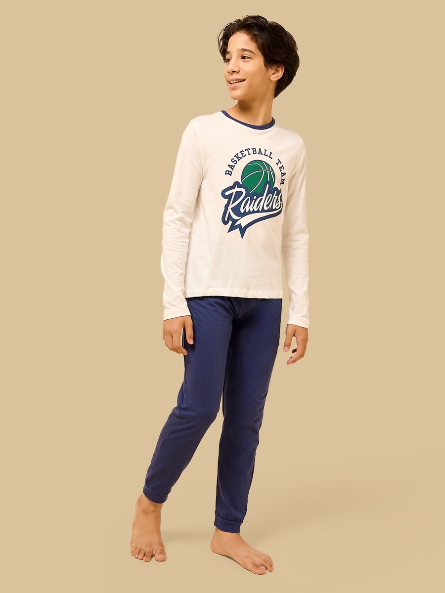 Pack of 2 - Basketball Print Pyjama Set