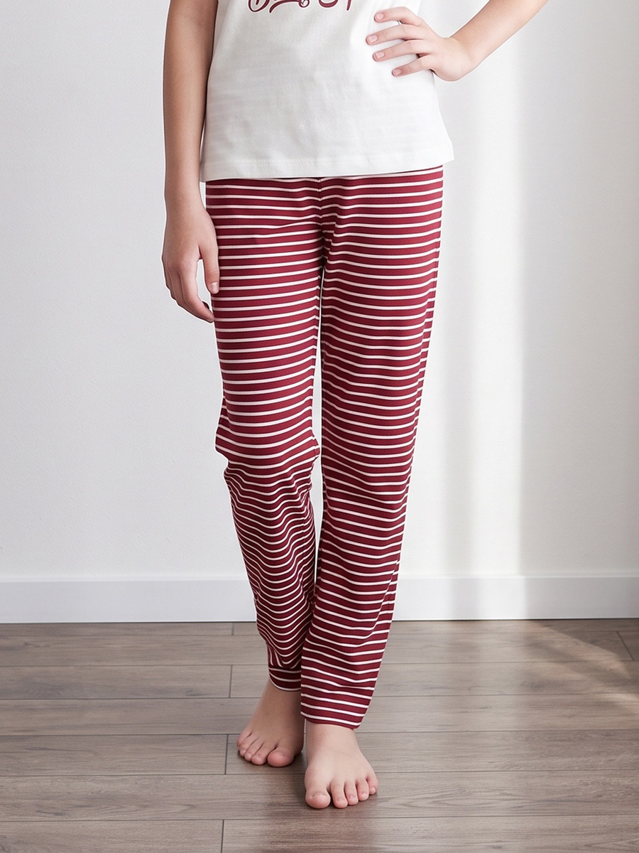 Bear Print Cotton Pyjama Set