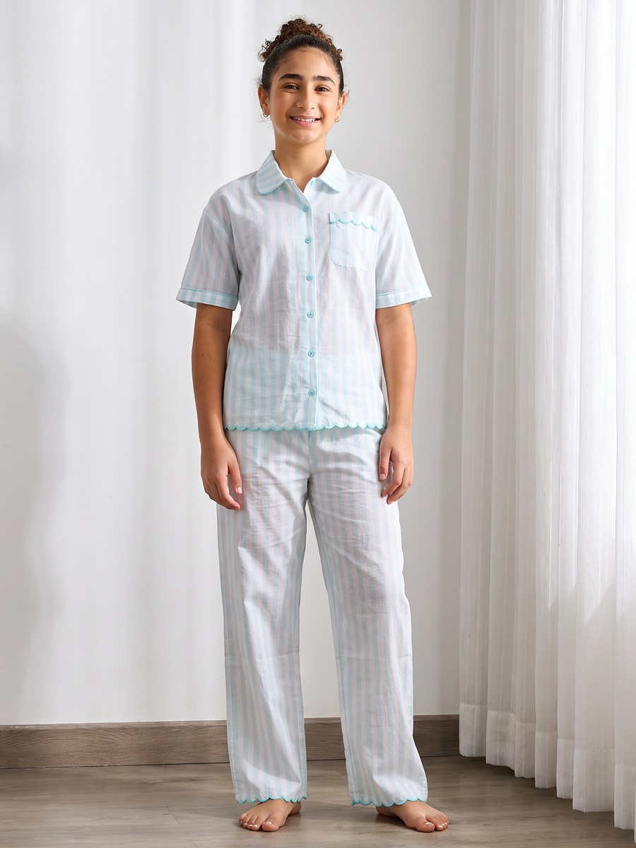 Striped Pyjama Set