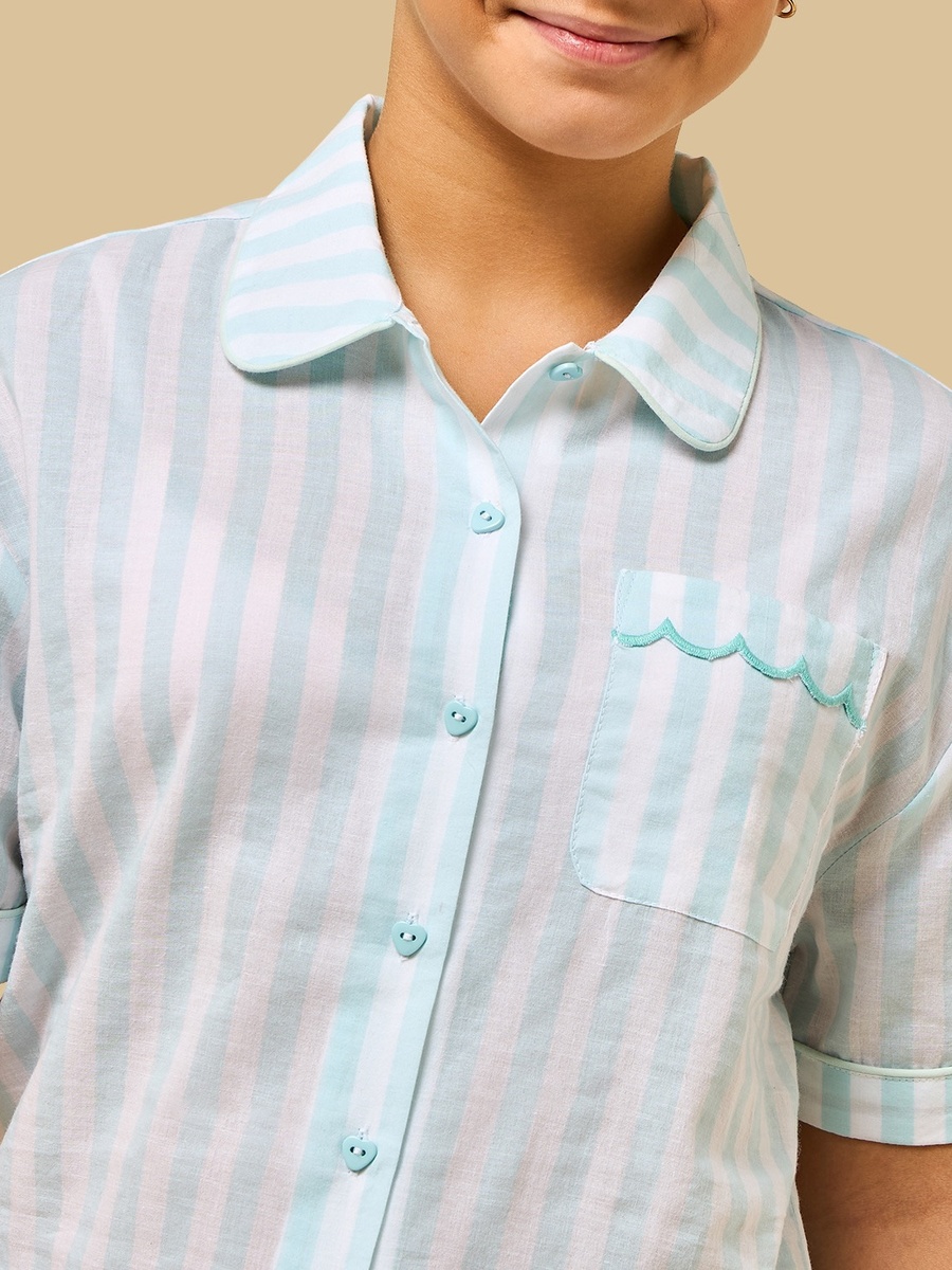 Striped Pyjama Set