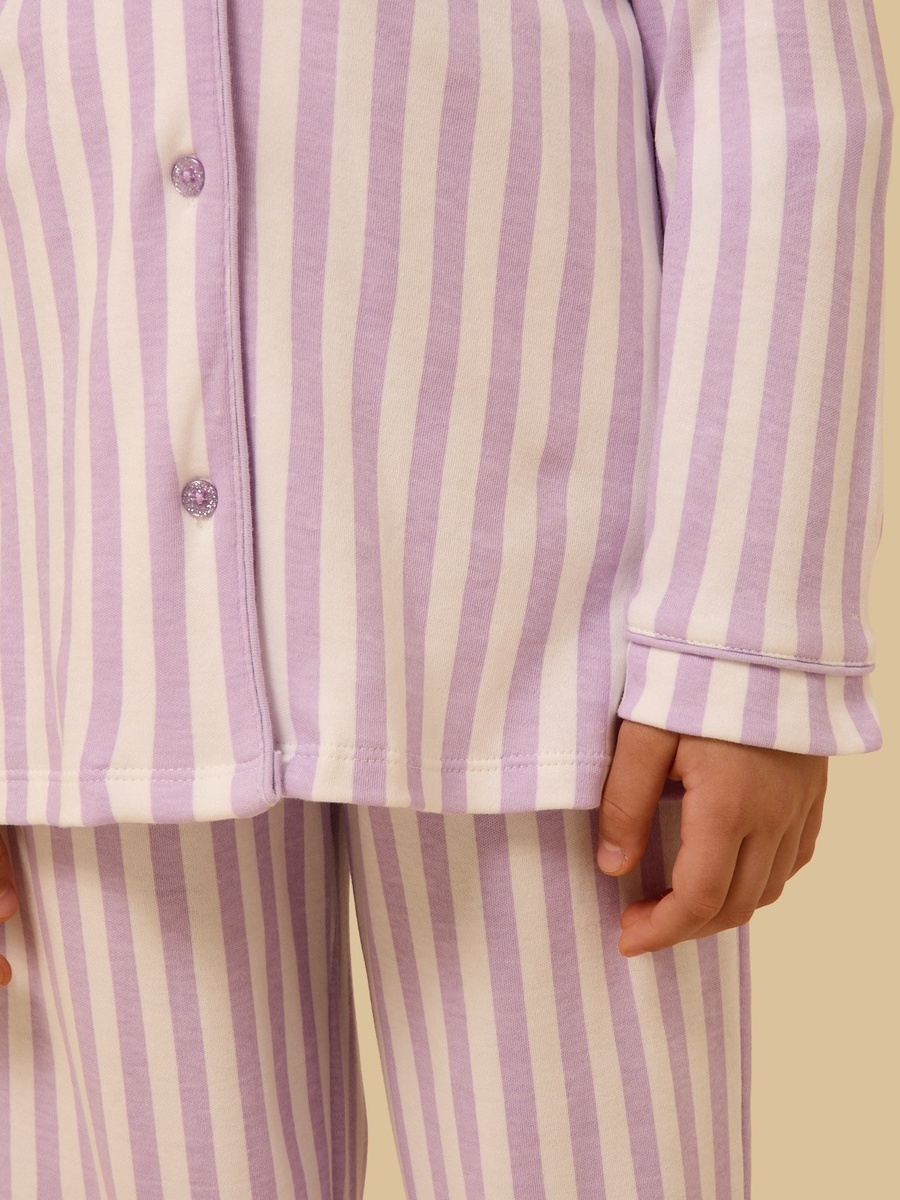 Striped Cotton Pyjama Set