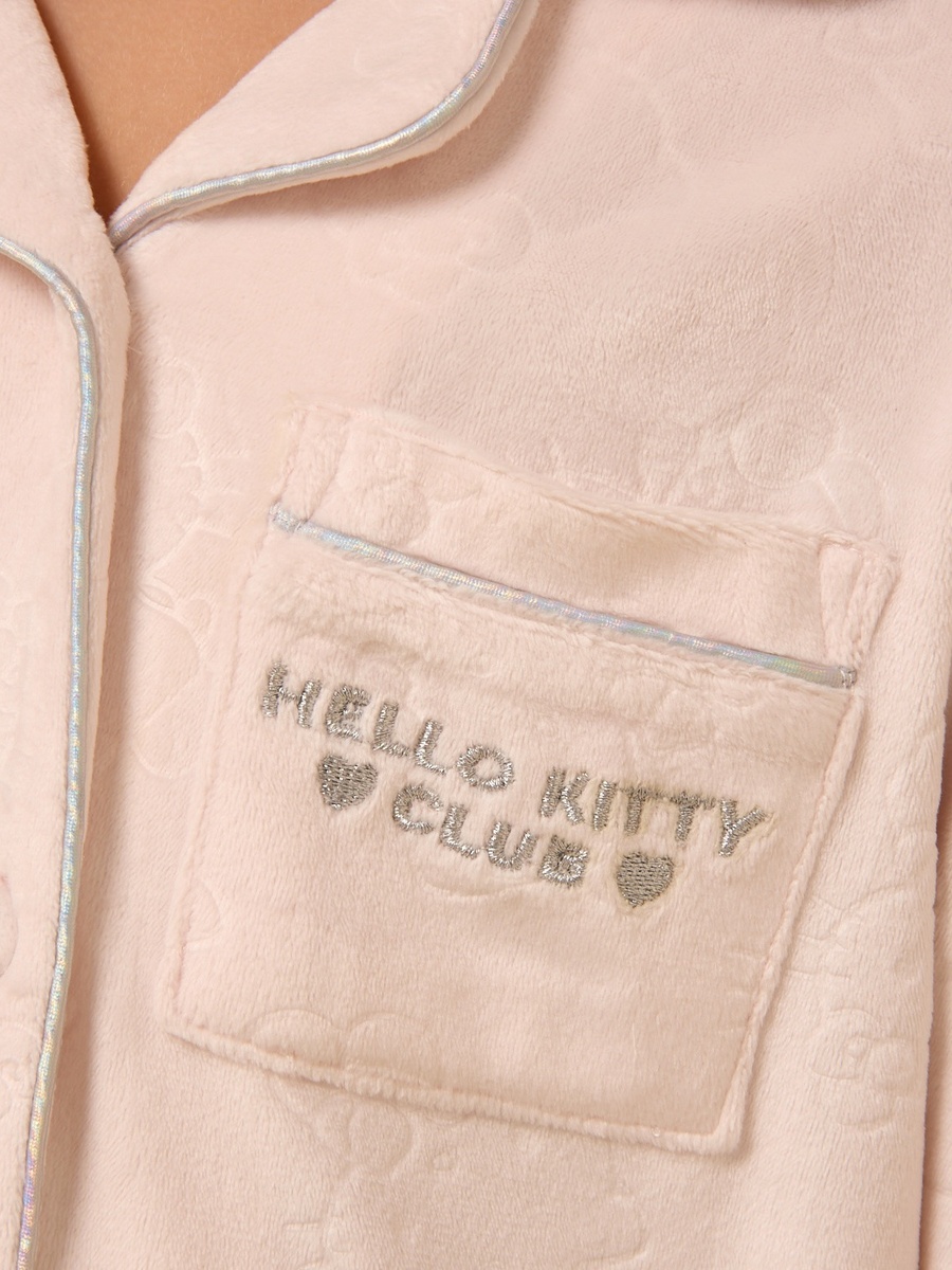 Hello Kitty Embossed Pyjama Set