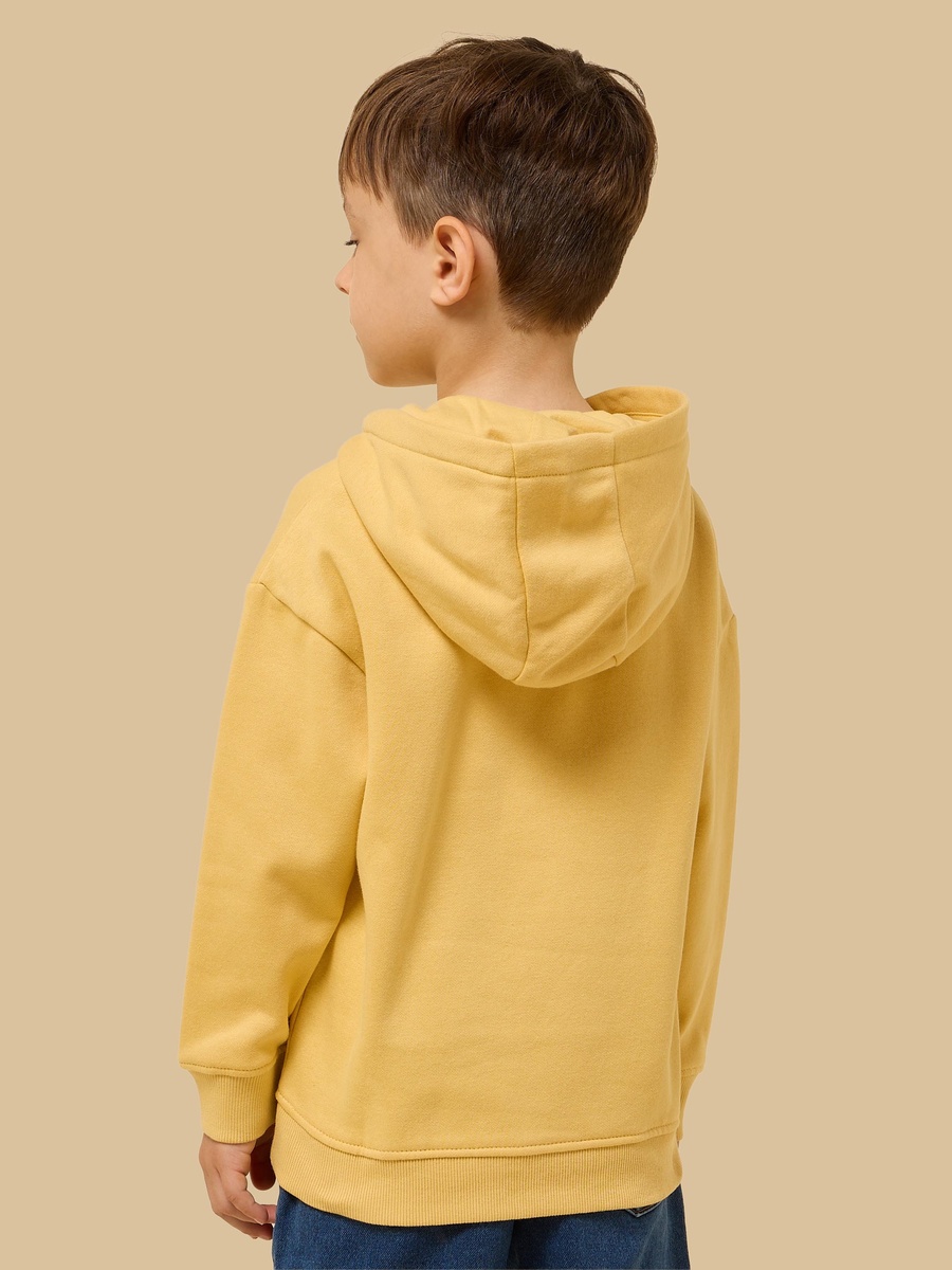 Monster Truck Print Hooded Sweatshirt