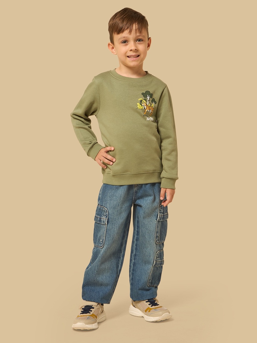 Safari Print Sweatshirt