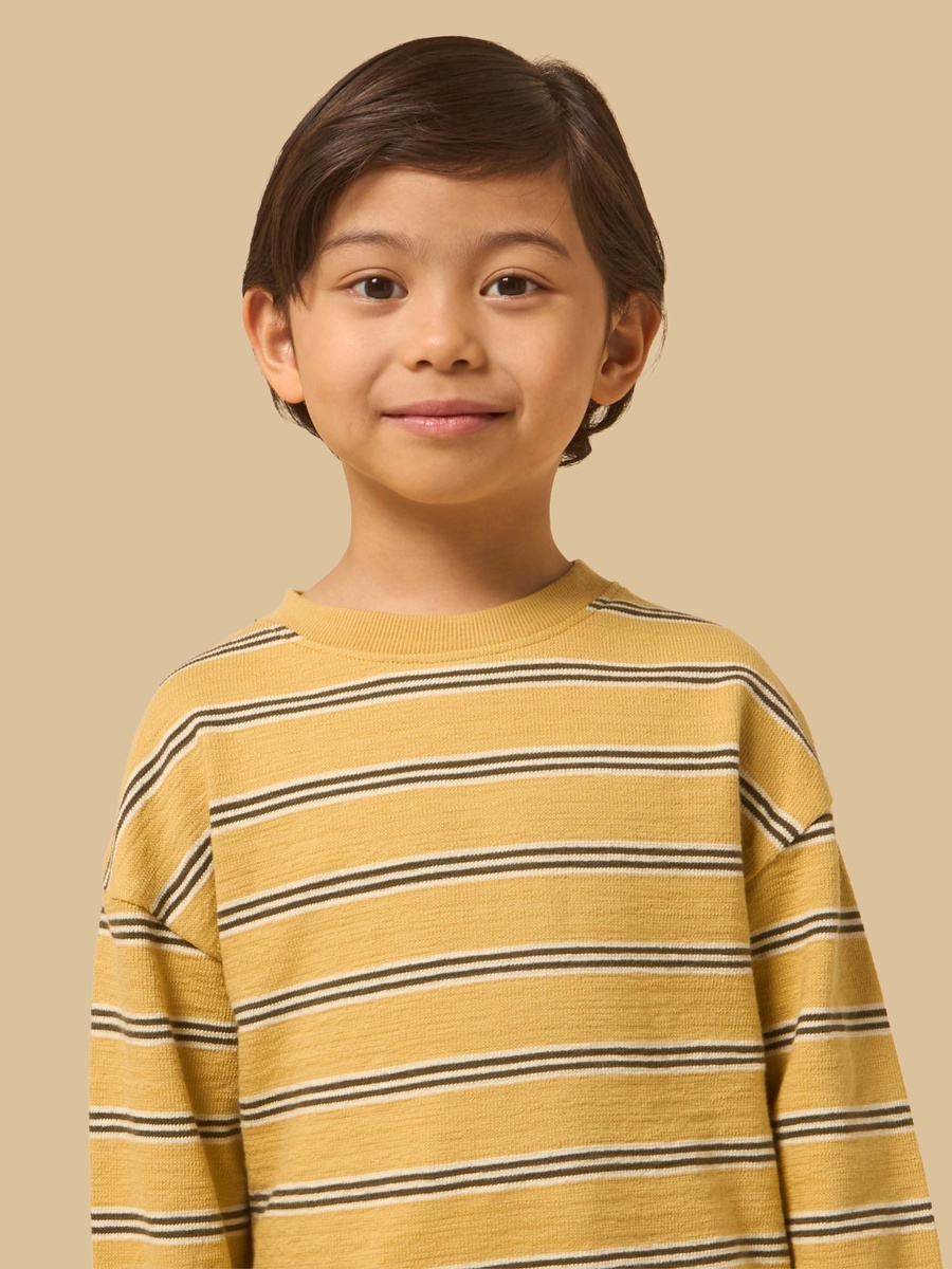 Striped Cotton Sweatshirt