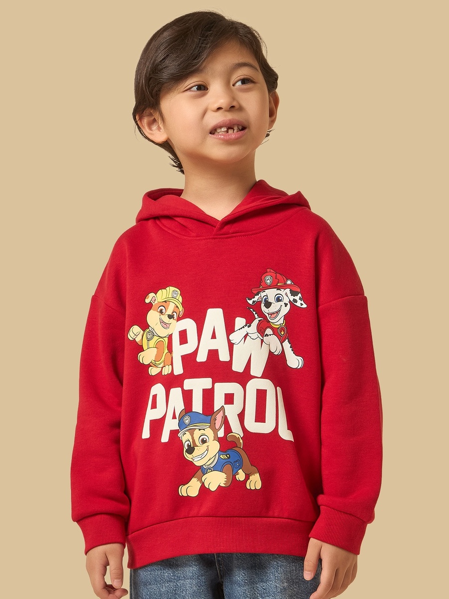 PAW Patrol Print Cotton Hooded Sweatshirt