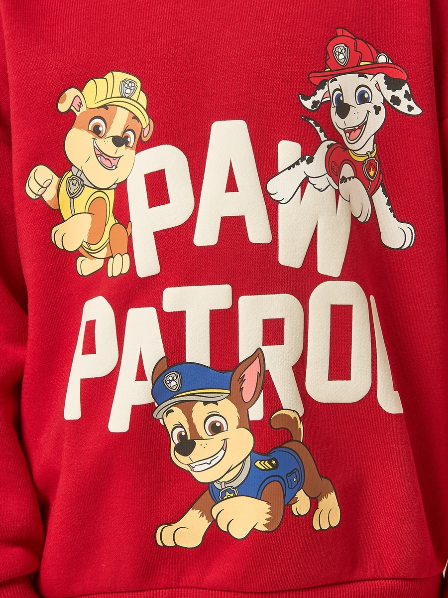 PAW Patrol Print Cotton Hooded Sweatshirt
