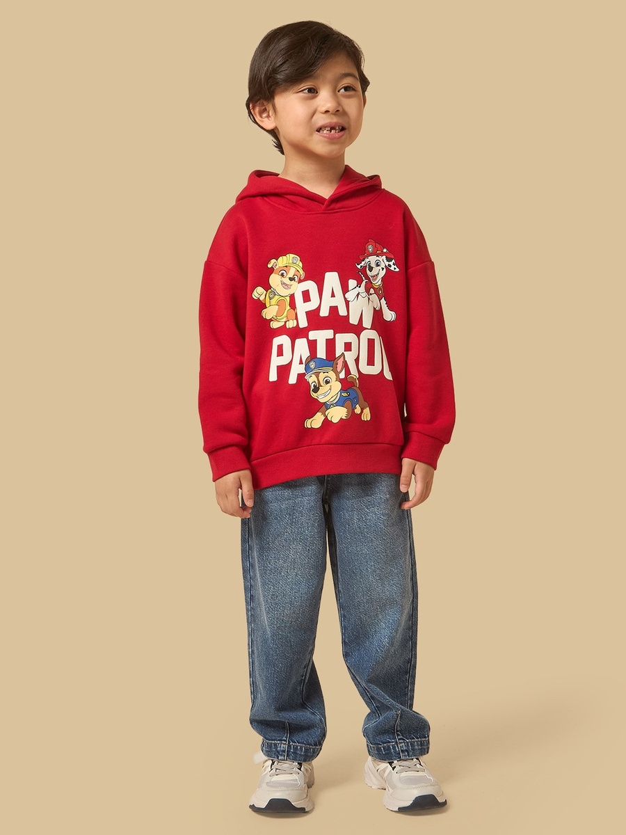 PAW Patrol Print Cotton Hooded Sweatshirt