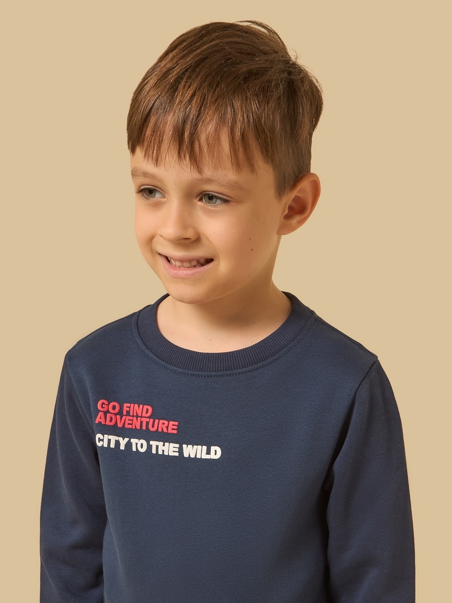 Slogan Print Sweatshirt