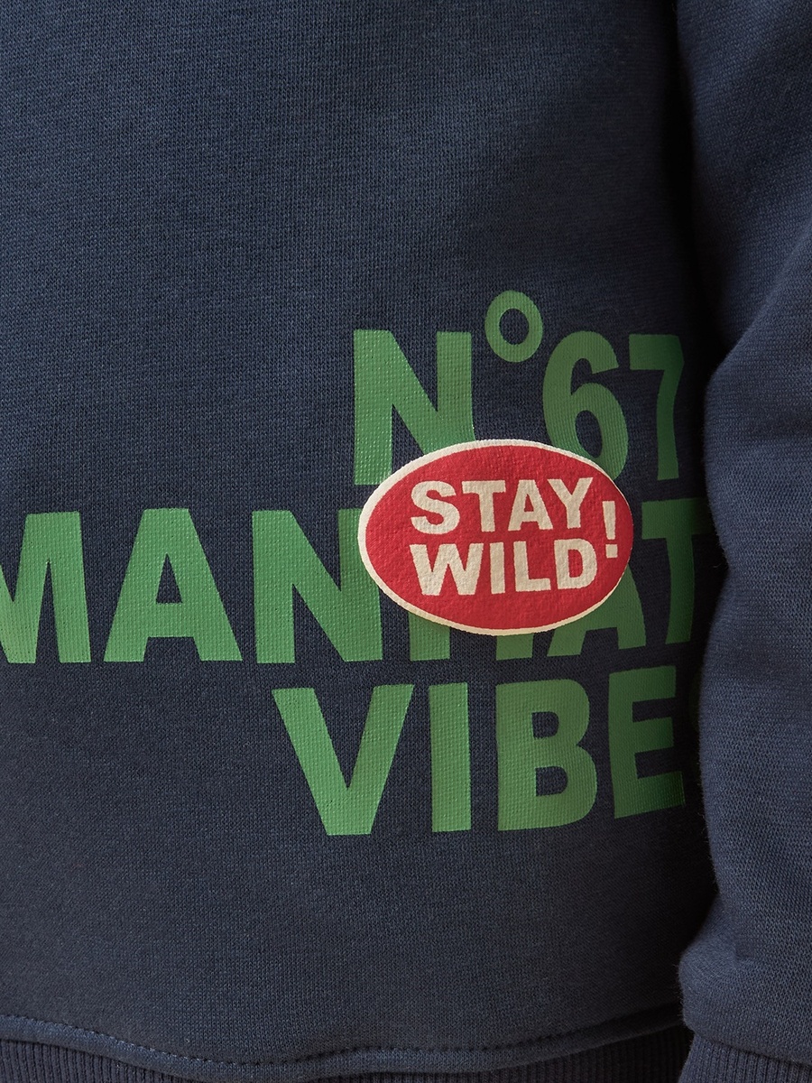 Slogan Print Sweatshirt