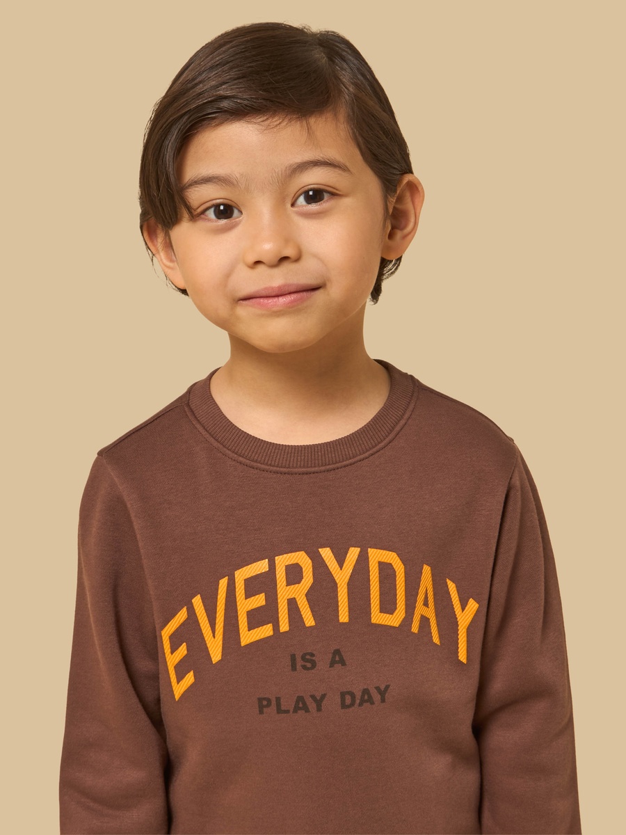 Slogan Print Sweatshirt