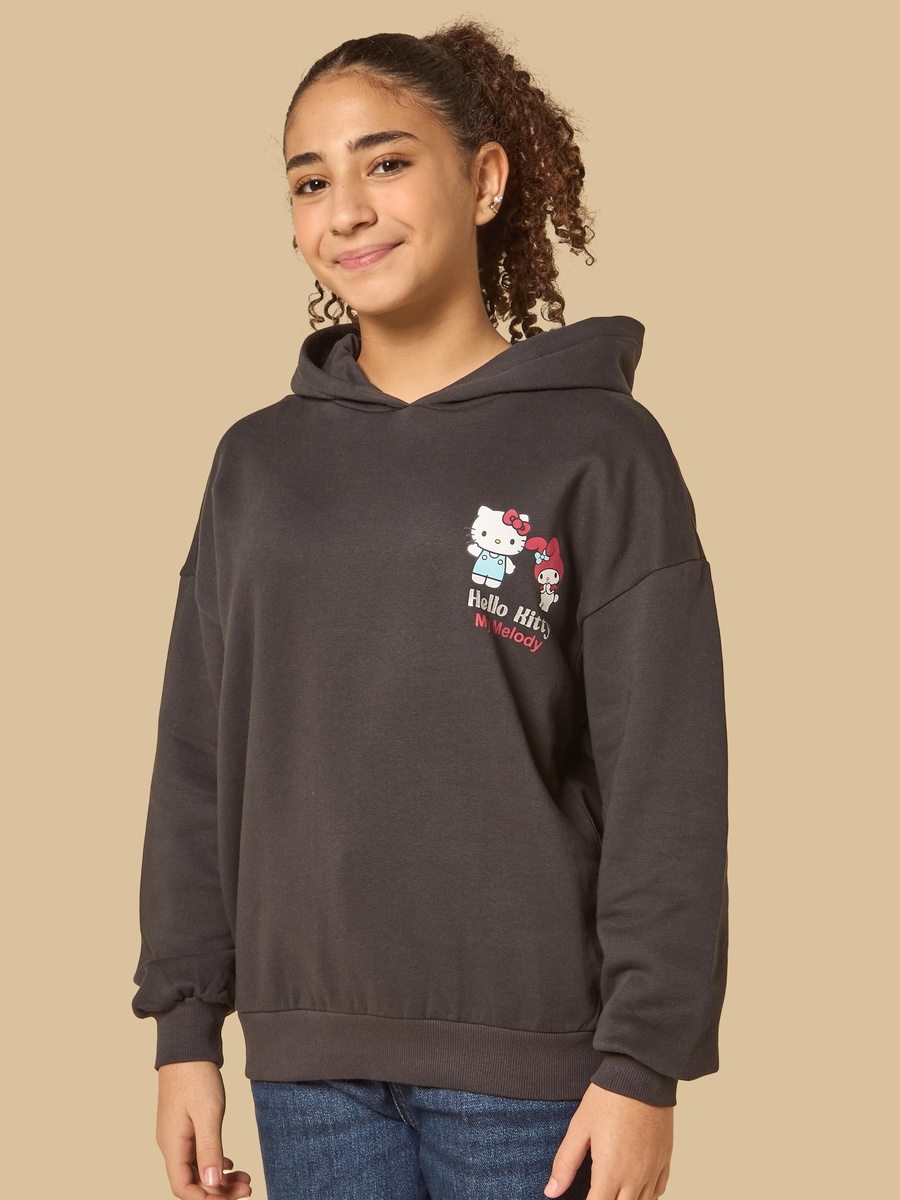 Hello Kitty and Friends Oversized Hooded Sweatshirt