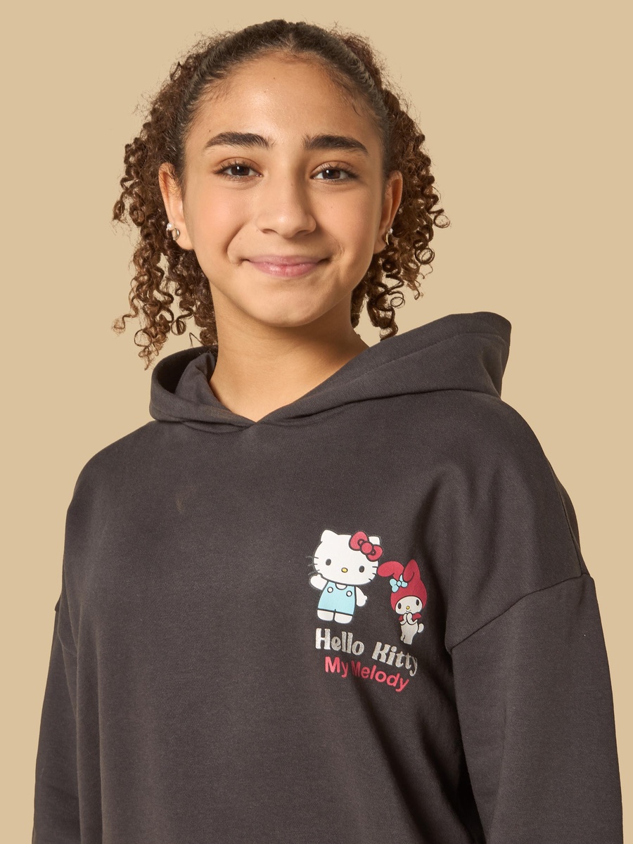 Hello Kitty and Friends Oversized Hooded Sweatshirt