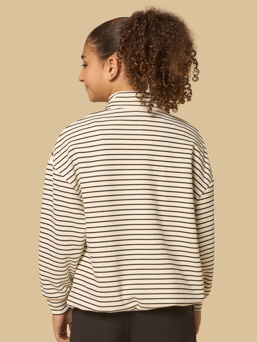 Kuromi Print High Neck Sweatshirt