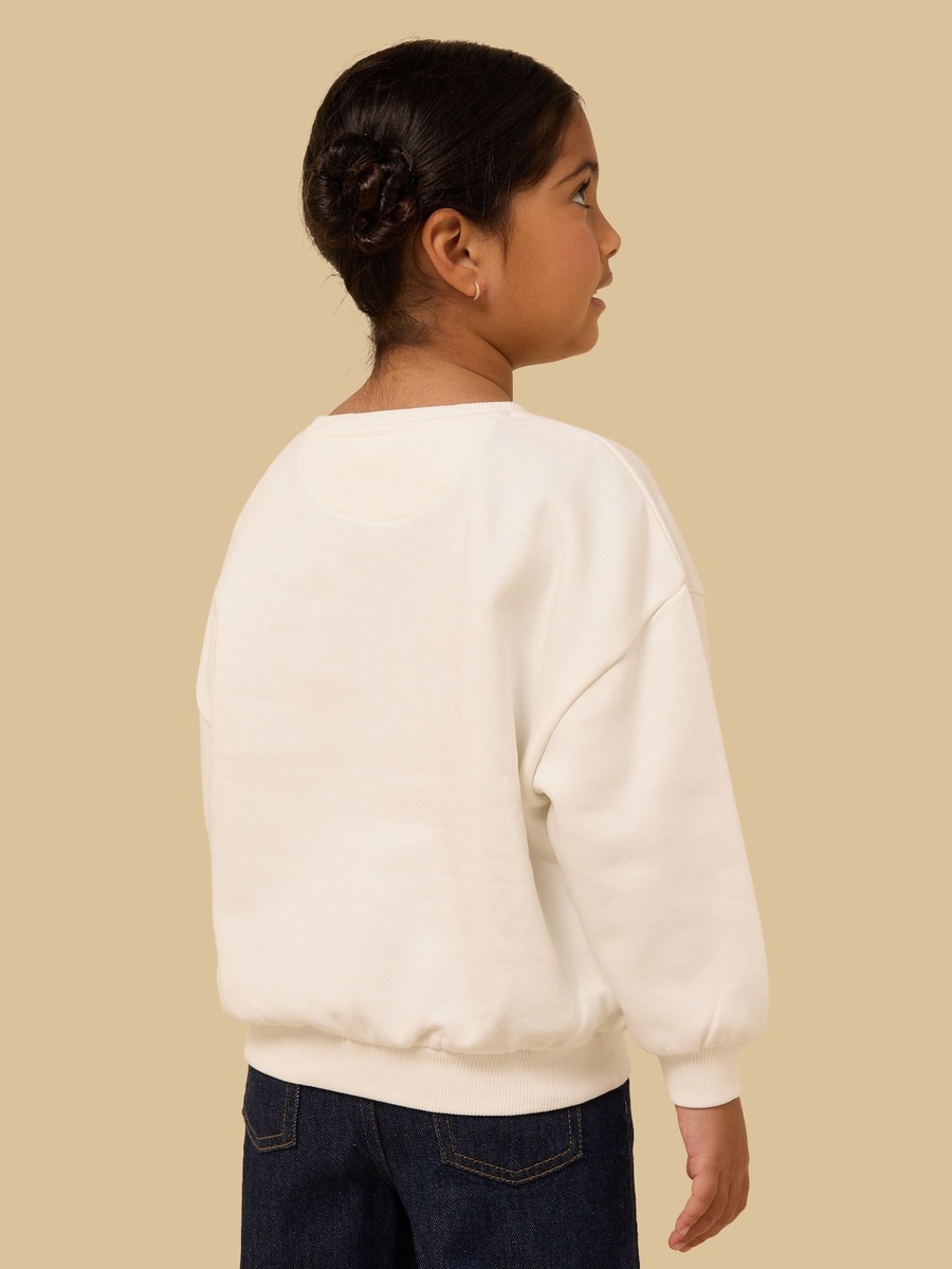 Heart Print Sweatshirt