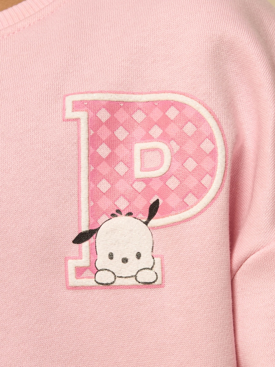Pochacco Print Oversized Sweatshirt