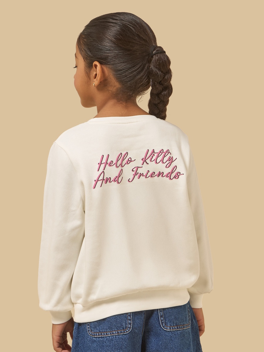 Hello Kitty and Friends Print Regular Fit Sweatshirt