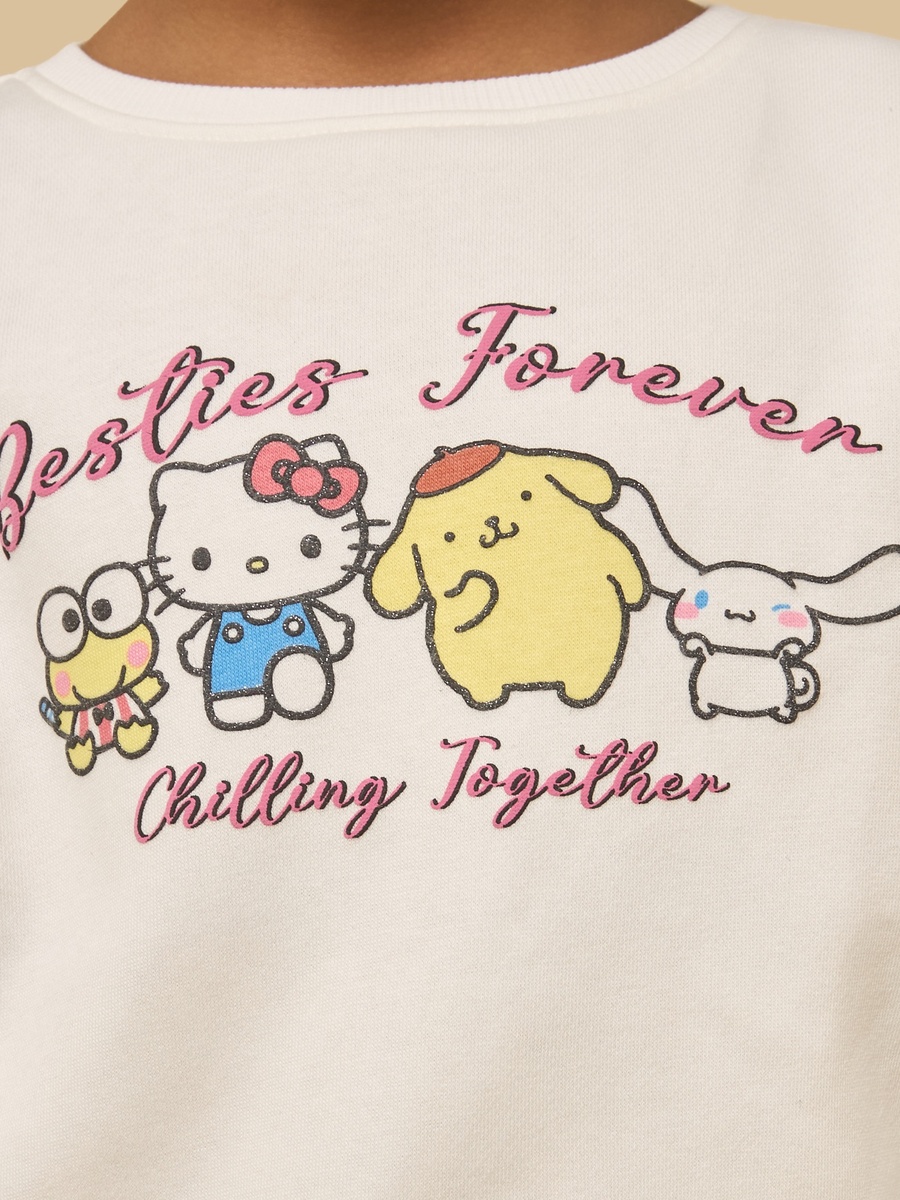 Hello Kitty and Friends Print Regular Fit Sweatshirt