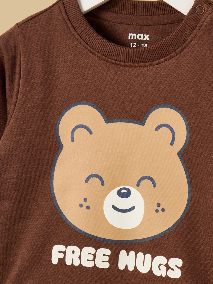 Pack of 2 - Bear Print Sweatshirt