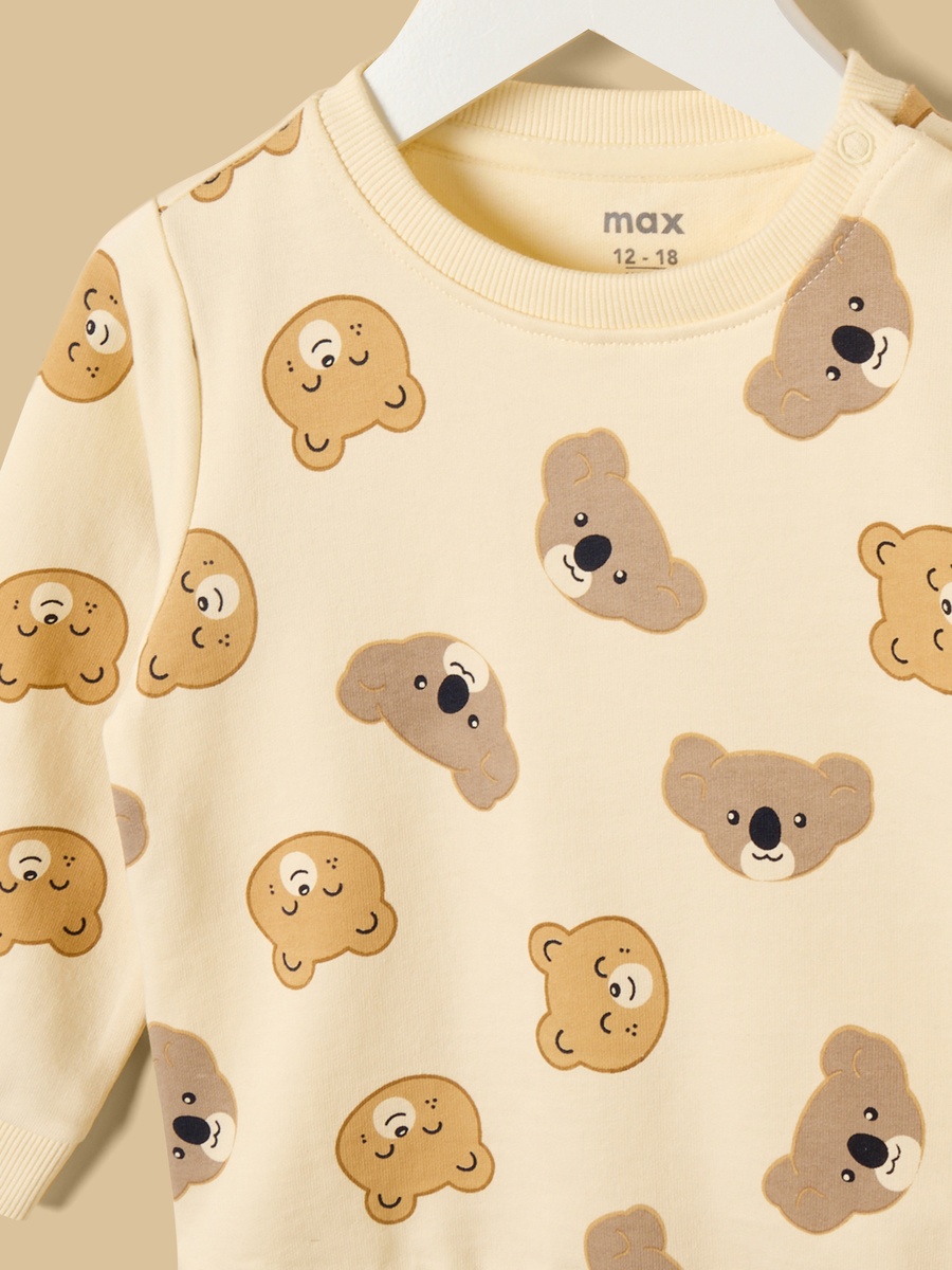 Pack of 2 - Bear Print Sweatshirt