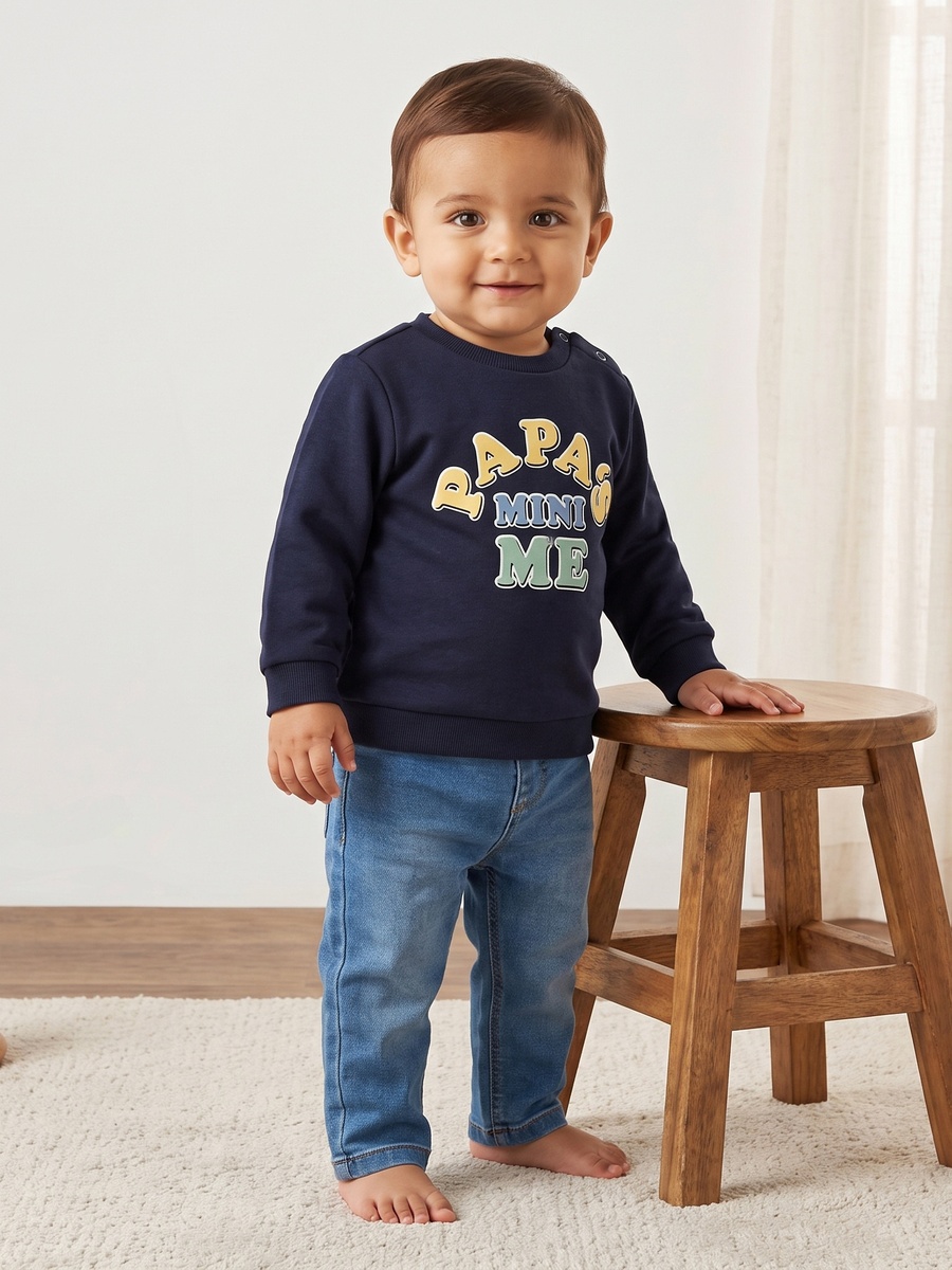 Typographic Print Sweatshirt
