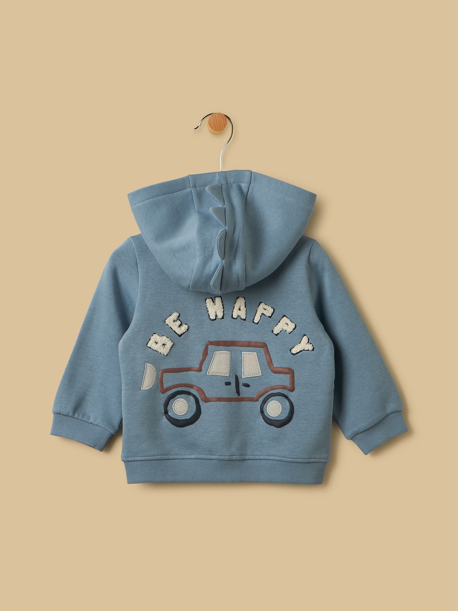 Dinosaur Embroidered Hoodie