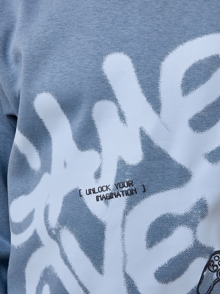 Game Over Print Sweatshirt