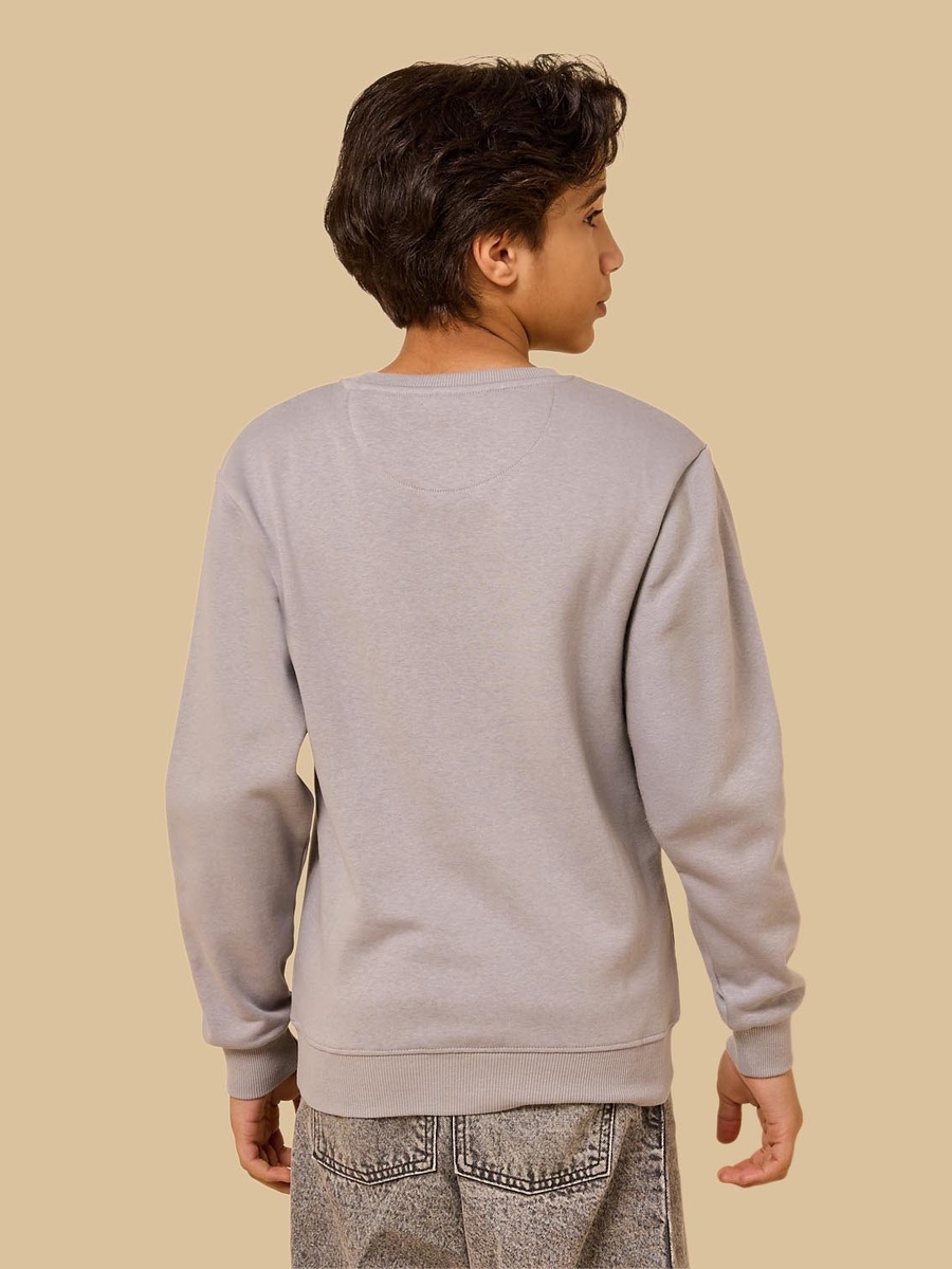 Racer Bear Print Sweatshirt
