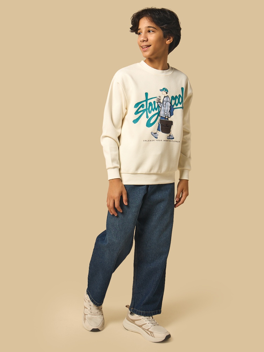 Graphic Print Sweatshirt