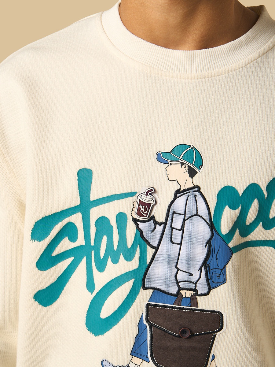 Graphic Print Sweatshirt
