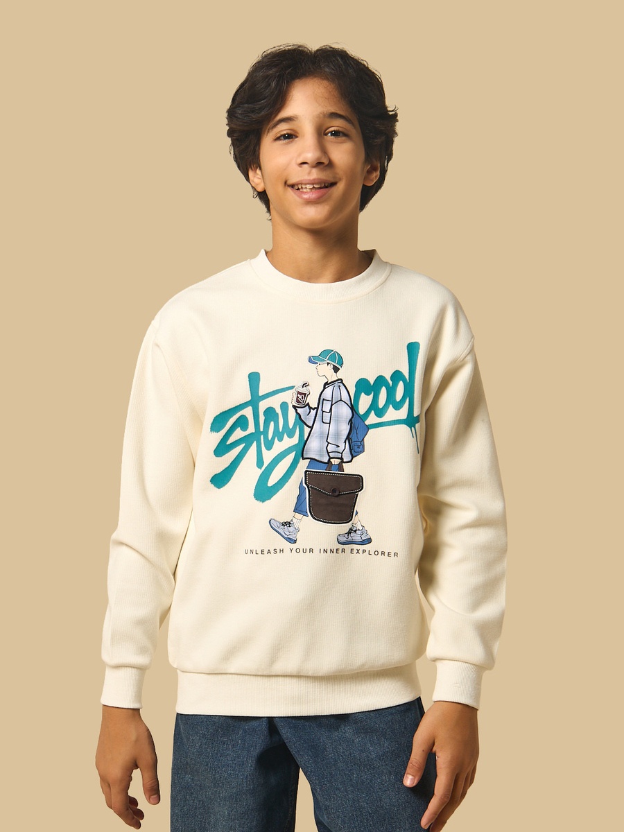 Graphic Print Sweatshirt