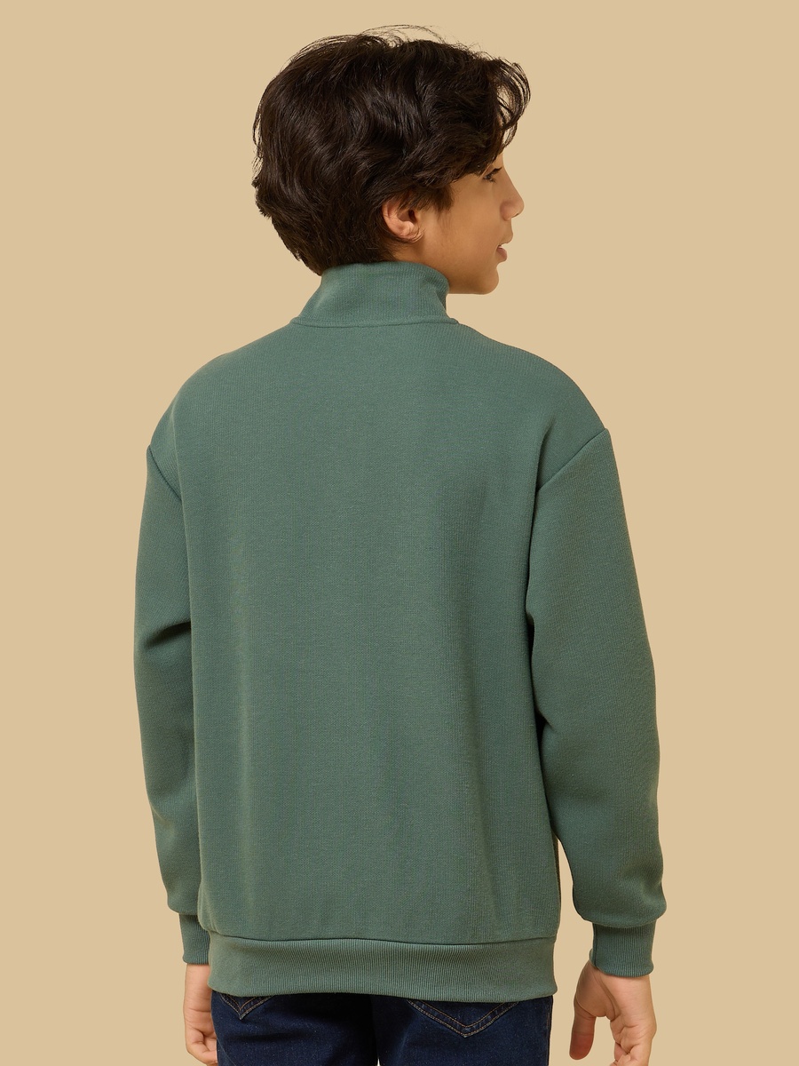Patch Embroidery Sweatshirt