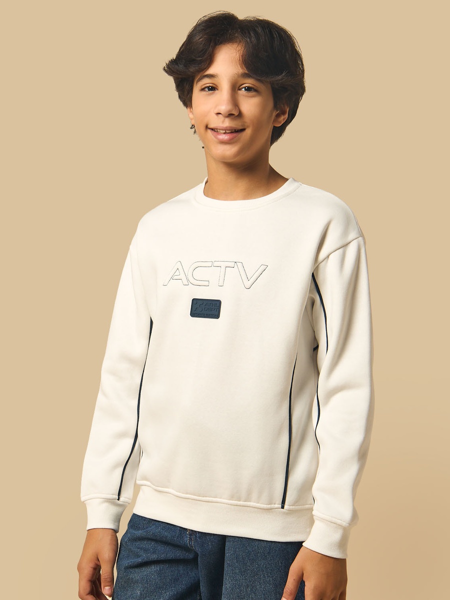 Slogan Print Sweatshirt